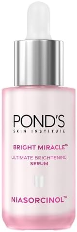 Bright Miracle Ultimate Brightening Serum with Niasorcinol | 30X better than Vitamin C | For Visibly Brighter, Spot-Free Skin in 1 Week | Lightweight & Fast Absorbing | 15ml