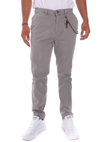 Gaudi jeans Pantalon 911BU25002 en coton stretch coupe slim bleu marine