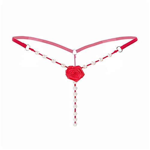 Antifaz Erótico Mujer Ropa Interior De Mujer Sexi Pantalones Interior Mujeres Tanga Sexy G String Bragas Señora Tanga Calzoncillos Encaje Íntimos Lenceria Sexy Extrema XL Red One Size