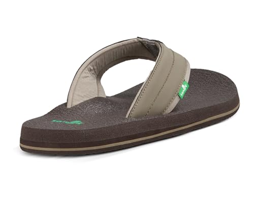 Image of Sanuk Mens Beer Cozy | Flip Flops for Men | Mens Sandals | Beach Sandals | Supportive & Lightweight | Memory Foam Footbed