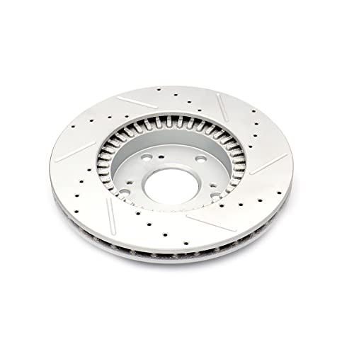 Image of FKG Front Brake Pad and Rotor Kit fit for 2002-2004 Honda CR-V,2003-2011 Honda Element, 2003-2007 Honda Accord (2.4L ONLY)