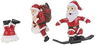 MTH TRAINS; MIKES TRAIN HOUSE Santa 3 Piece Figure Set