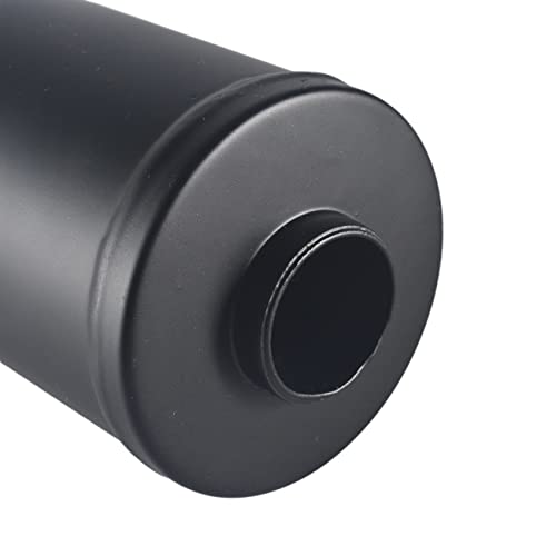 Image of Exhaust With Muffler For Predator 79cc 98cc 3HP For Coleman CT100U Mini bike Black