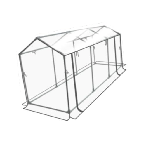 Image of Mini Greenhouse Easy Assembly Clear Tent for Backyard Outdoor Indoor Flowers 180cmx60cmx78cm
