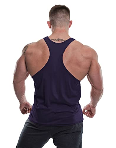 Image of THE BLAZZE 0057 Men's Tank Tops Muscle Gym Bodybuilding Vest Fitness Workout Train Stringers