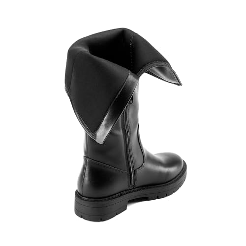 DREAM PAIRS Girls Knee High Buckle Fashion Riding Boots Little Kid/Big Kid4