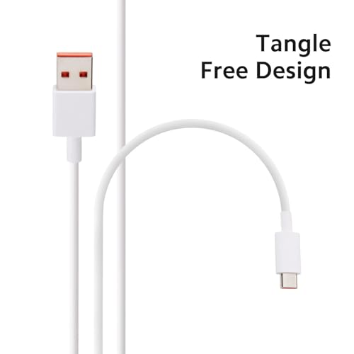 Image of MI-Original Upto 67W 6 Amp Fast Charging Data Cable | Type-C USB Cable Compatible with Redmi Note 13 Pro /12 Pro /11 Pro 5G /11S /10 Pro Max, Poco X5 /X4 Pro /X3 Pro, Mi 14 /11