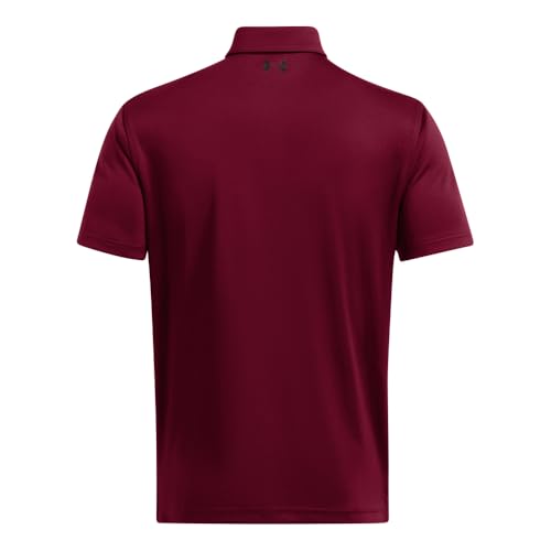 Under Armour Men's Tech Golf Polo, (625) Cardinal / / Black, 4X-Large Tall by Under Armour - Image 4