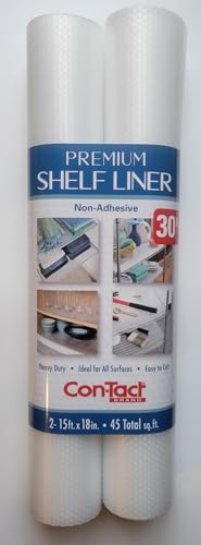 Con-Tact Premier Non-Adhesive Shelf Liner- 2PK