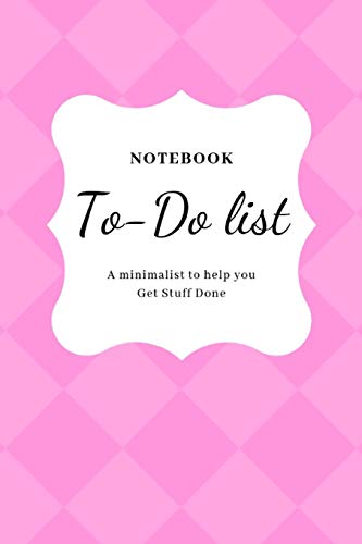  To-Do List Notebook: Pink cover Planner Journal Novelty Gift for your Friend,6\