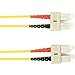 Black Box Network - FOCMP10-003M-SCSC-YL Fiber Optic Duplex Patch Network Cable - 9.80 ft Fiber Optic Network Cable for Network Device - First End: 2 x SC Network - Male - Second End: 2 x