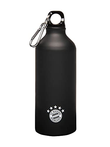 Alu-Trinkflasche FC Bayern München aus Aluminium mit 0,6 Liter Füllmenge