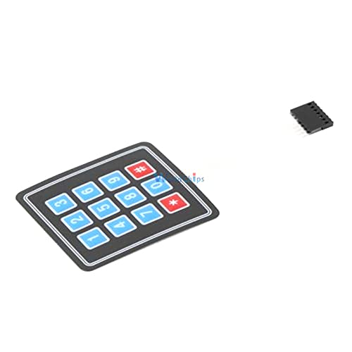 4x4 Matrix 16 Keypad Keyboard Module 16 Button 8 Pin HW-834 - View #10