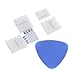 LALAFINA Led Strip Light Connector Kit Shape Connectors with Wire Clips Pry Tools Solderless for RGB Led Strip Lights Fireproof Material Easy Installation