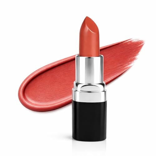 Image of Barva Natural & Moisturising Lipstick 4.3g (Rose Damask 225) | With Pure Ghee & Kokum Butter | Creamy Hydrating Finish | Mineral Colour | Long Lasting Rose Lipstick