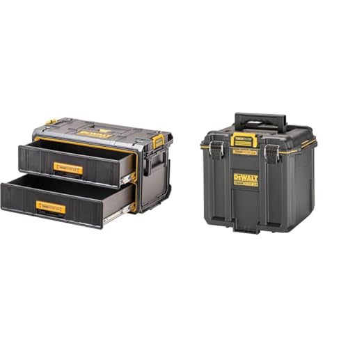 �y�Z�b�g�����z�f�E�H���g(DEWALT) �^�t�V�X�e��2.0 2�i�`�F�X�g �H� ���[�P�[�X �c�[���{�b�N�X �ςݏd�ˎ��[ Tough System 2.0 DWST83529-1 + �^�t�V�X�e��2.0 ���[�{�b�N�X �X�^���_�[�hBOX �n�[�t�T�C�Y 