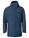 VAUDE Cyclist II gefütterter Parka für Herren – Winterjacke mit PrimaLoft Wattierung, wasserdichte & atmungsaktive Winter Fahrradjacke für Herren, 2-Wege-Reißverschluss – ideal für den Winter