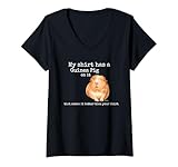 Photo Gallery donna best price my shirt has a guinea pig funny guinea pig t shirt maglietta con collo a v Photo Gallery donna best price my shirt has a guinea pig funny guinea pig t shirt maglietta con collo a v