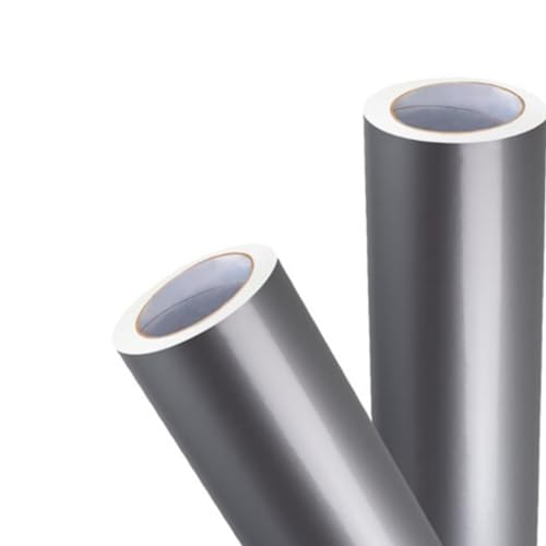Adesivo Película Vinil Prata Tipo Inox - 5m x 50cm