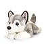 Keel Toys peluche con diseño de perro Husky, color gris, blanco (SD2522) , color/modelo surtido