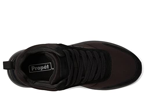 Image of Propet Mens Viator Hi Lace Up Sneakers Shoes Casual - Black
