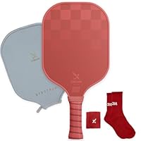 ピックルボール パドル JUCIAO カーボン エッジレス USAPA 承認 赤 ピックルボール パドル JUCIAO カーボン エッジレス USAPA 承認