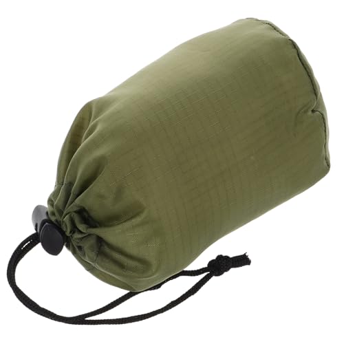 GOOHOCHY Emergency Raincoat Storage Bags Nylon Compression Sack with Drawstring for Camping Hiking Outdoor Activities Essential Organizer for Raincoats Store