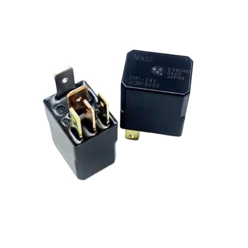 Relais CM1-24V ACM13202 24VDC 5 broches pour circuit automobile - Lot de 10 pièces