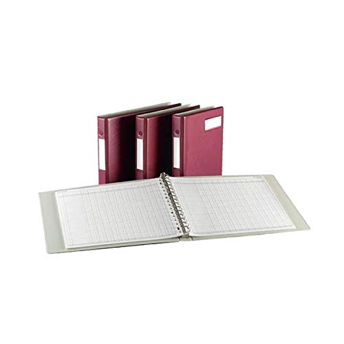 Variform V4 Multi-Ring Binder Maroon (Stores Upto 150 A4 Paper) 75149 FINCHLEY Pen Free