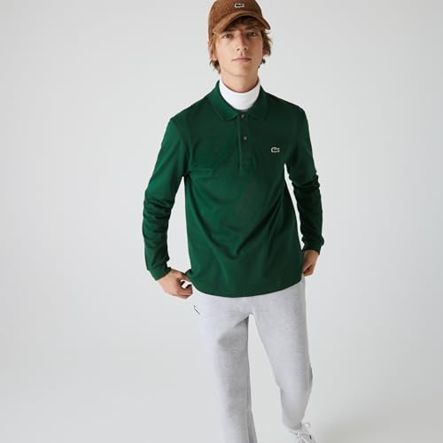 Image of Lacoste Classic Fit Long Sleeved L.12.12 Polo Shirt