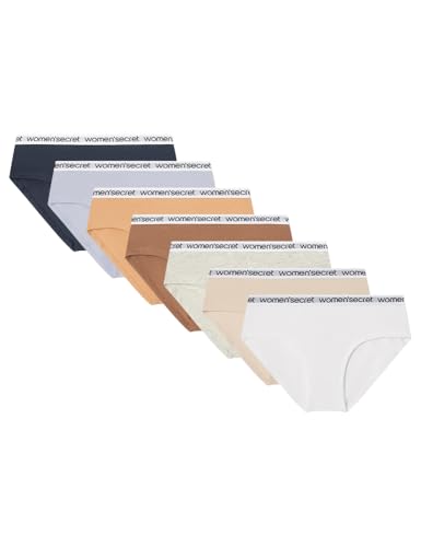 Women'secret Pack 7 Bragas Anchas Logo