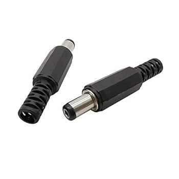 Amazon | バレルコネクタ 12V 3A 5.5 x 2.1mmプラスチックオス