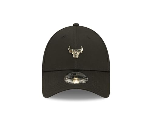 New Era Chicago Bulls NBA Pin metaliczna czarna złota 9Forty