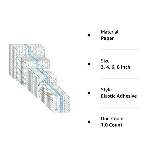 100 Pezzi Benda Adesiva Elasticizzata Impermeabile...