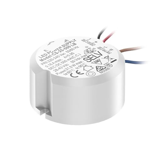 Pilote de lumière LED étanche anti-scintillement 20W alimentation 28-43V