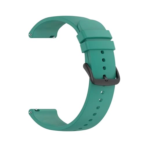 Bracelet de montre étanche en silicone souple de 20mm et 22mm
