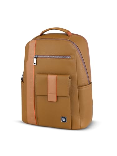 Image of EUME Nexa Backpack Bag For Man | 2 Large Compartment office Laptop Backpack | Fits Up to 15.6 inch Laptop | Vegan Leather | Travel Bag | Laptop Backpack For Men and Women