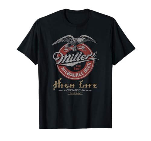 Coors Classic Miller High Life Vintage Beer Logo T-Shirt Small