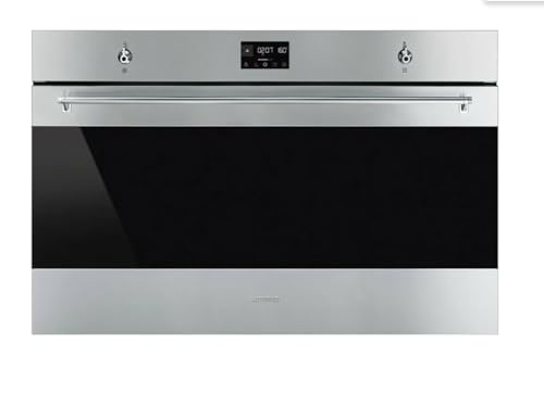 SMEG - Four encastrable pyrolyse SFP9302TX, 90 cm, 115 litres, 10 modes de cuisson