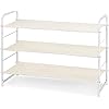 Amazon.com: Simple Trending 3-Tier Stackable Shoe Rack, Expandable ...