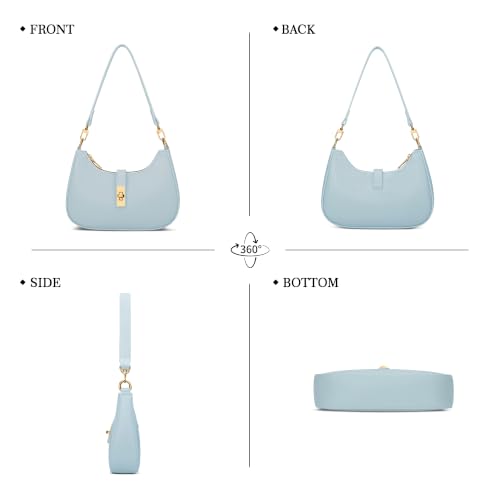 Image of KKXIU Shoulder Bag for Women Cute Hobo Vegan Leather Handbag