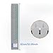 WeiLaiKeQi Time Cards Rack Wall Mount, Time Card Holder Payroll Recorder for Indoor Office Punch in Clock Out Outdoor, with 25Pocket Slots