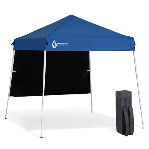 ARROWHEAD OUTDOOR 6x6 Backpack Pop-up Canopy Sunwall Sand Bags