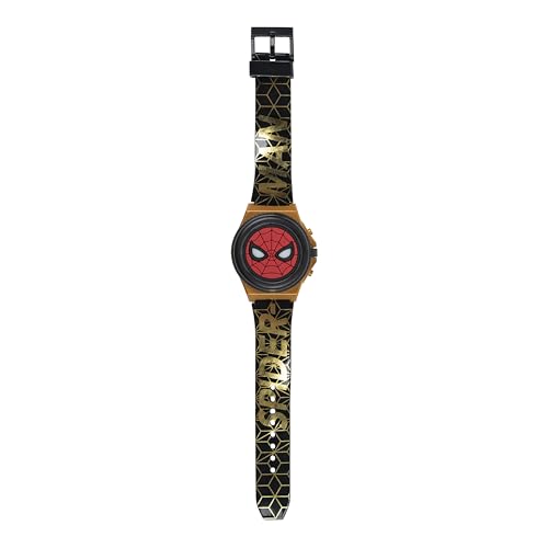 Marvel Spider-Man Light Up Digital Watch with Flip Top Feature