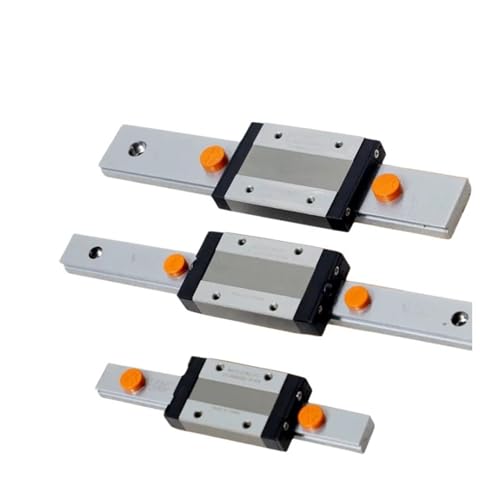 Riel lineal de acero inoxidable MSD15 de 350mm para un deslizamiento suave y sin holguras