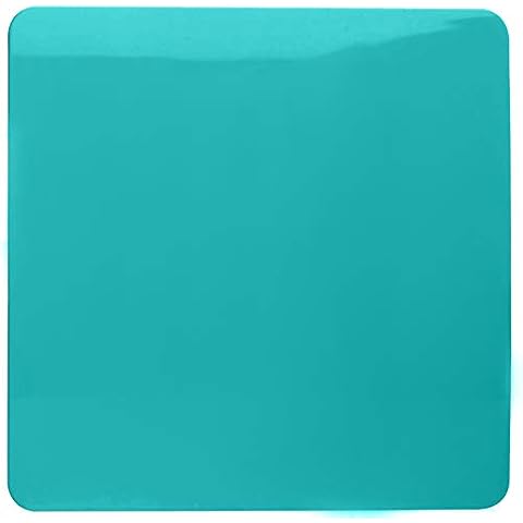 Trendi Bright Teal Glossy Blanking Plate Cover