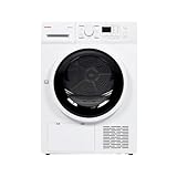 Corberó – Secadora Bomba de Calor | CSBCM820W | 8 Kg | 15 Programas | Display LED | Inicio Diferido | Función Antiarrugas | Pausa-Carga | 65 dB | Color Blanco