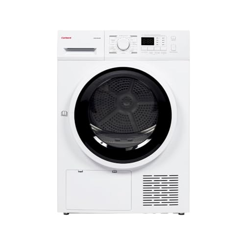 Corberó – Secadora Bomba de Calor | CSBCM820W | 8 Kg | 15 Programas | Display LED | Inicio Diferido | Función Antiarrugas | Pausa-Carga | 65 dB | Color Blanco