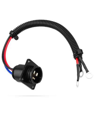 JUQAFY Replacement Socket Outlet Fits John Deere Tractor 8570 8760 8770 8870 8960 8970 Models, Replace RE48525 A-RE48525