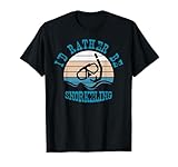 Photo Gallery con scritta in inglese "i d rather be snorkeling", divertente design vintage retrò maglietta Photo Gallery con scritta in inglese "i d rather be snorkeling", divertente design vintage retrò maglietta